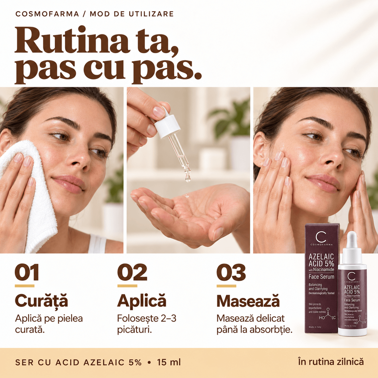 Cosmofarma - Ser de față cu Acid Azelaic 5%