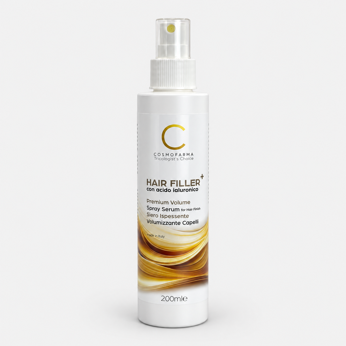Spray de volum fără clătire pentru păr fin și subțire, cu acid hialuronic - Cosmofarma Hair Filler