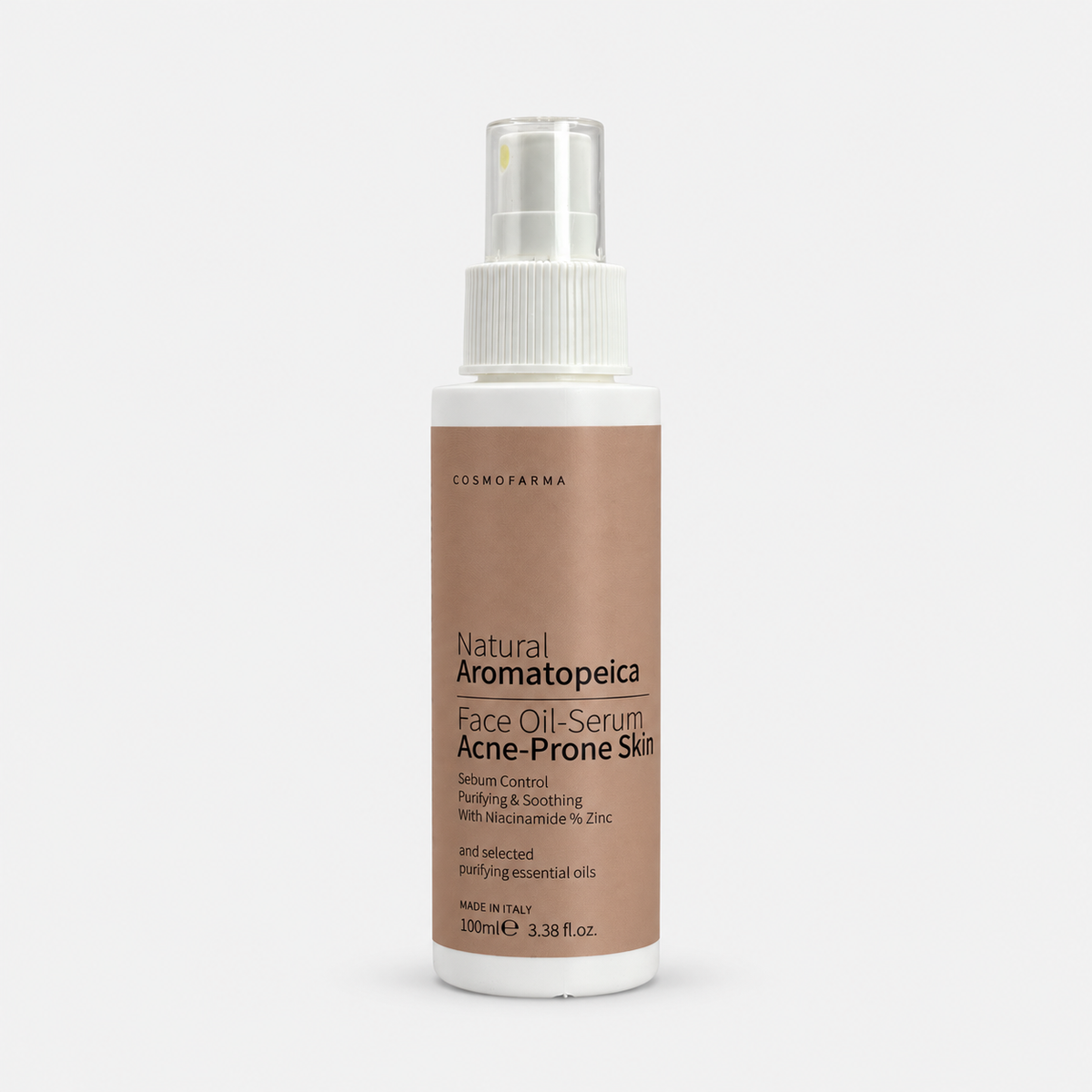 Ser anti-acnee pentru ten gras cu coșuri și exces de sebum - Cosmofarma NO-Acne, 100 ml