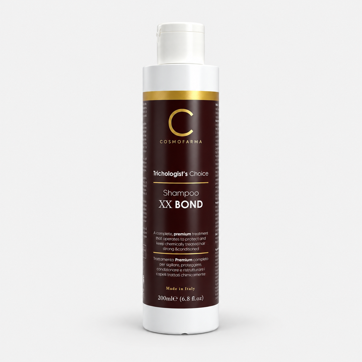 Șampon pentru păr vopsit și decolorat, protecția culorii și reparare - Cosmofarma XX Bond, 200 ml
