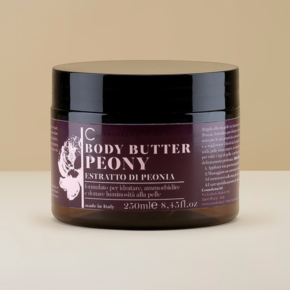 Cosmofarma The Essentials - Unt de corp cu Bujor (Peony) 250 ml