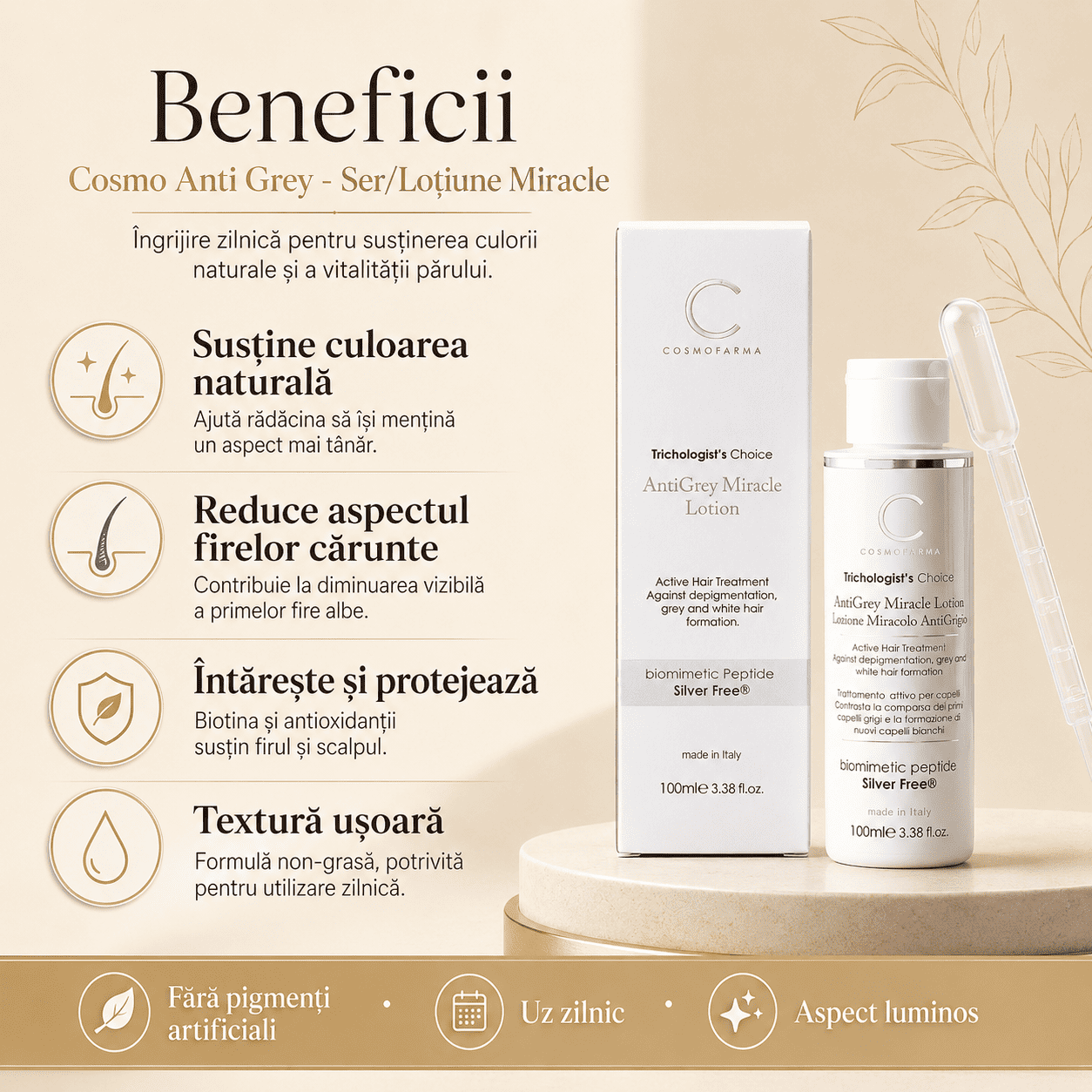 Cosmo Anti Grey - Ser Miracle (silver free)